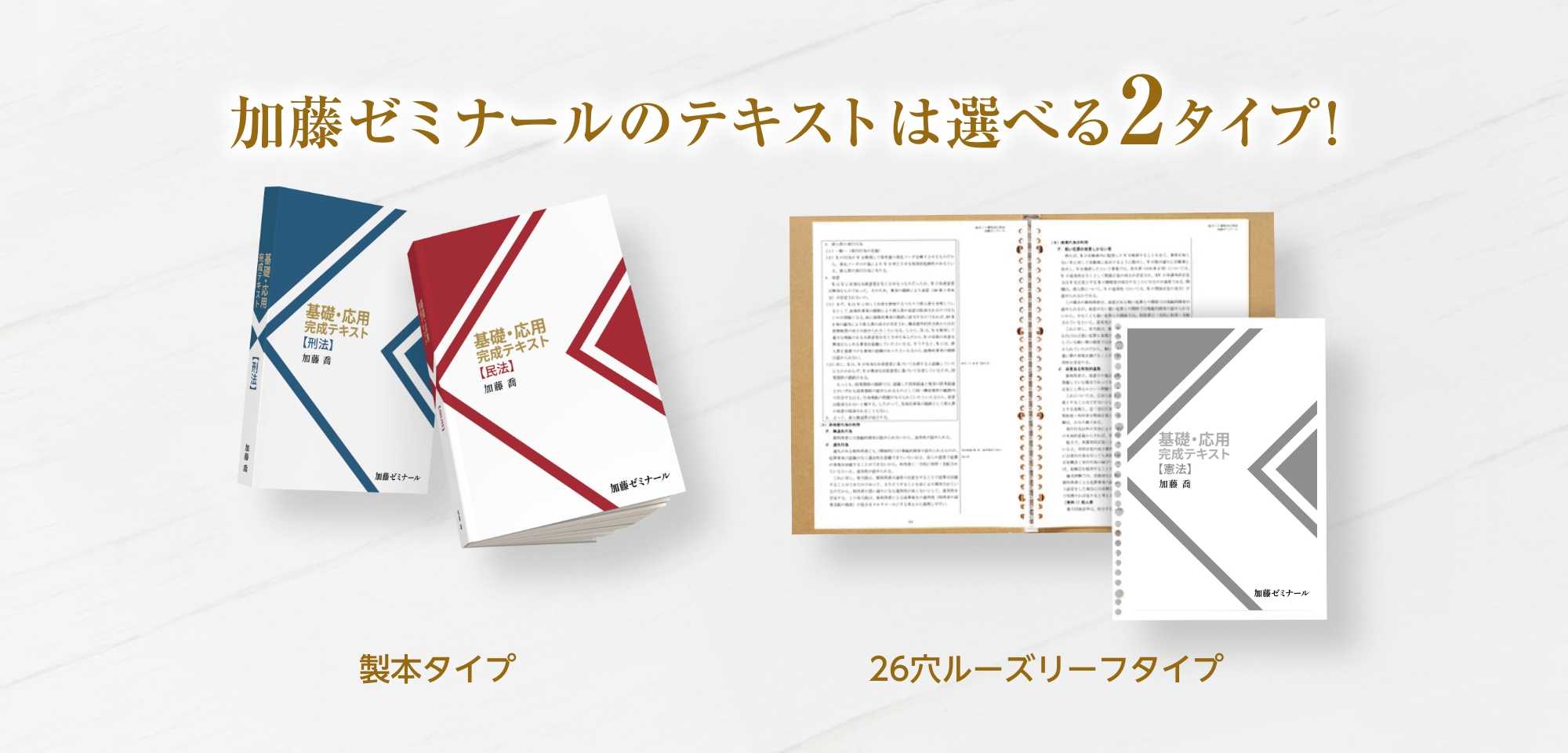 資格スクエア 総まくり140 加藤喬 全科目セット 講座詳細 | 司法試験・予備試験対策をするなら ｜ 加藤ゼミナール